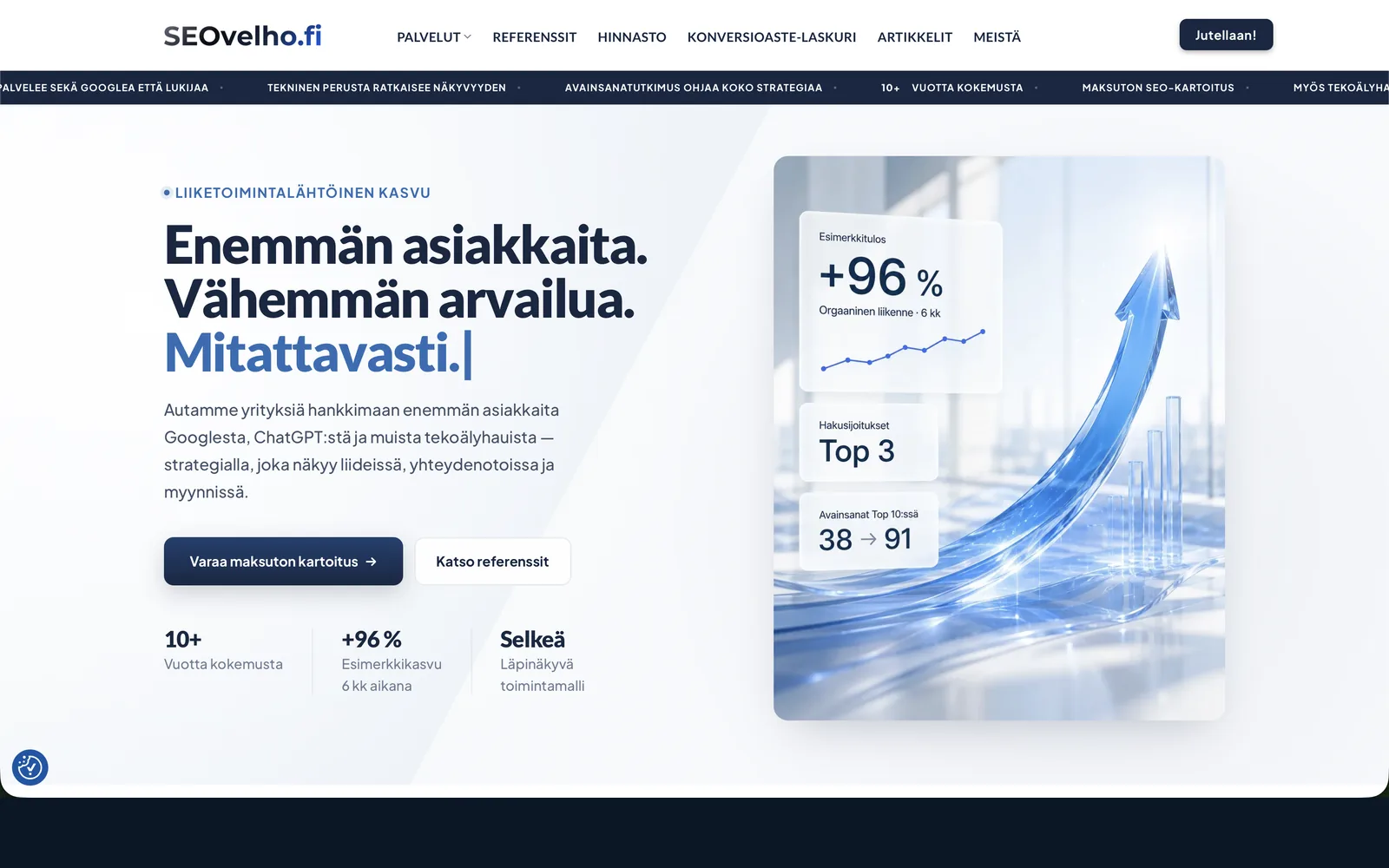 SEO Velho — ekraanipilt